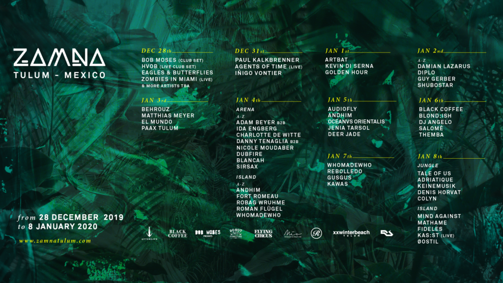 Afterlife reveals complete line-up for Sound Tulum!